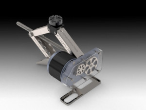 electric scissor jack Modelo 3D