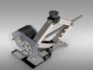 electric scissor jack 3D Model