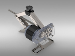 electric scissor jack Modelo 3D
