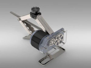 electric scissor jack 3D Model