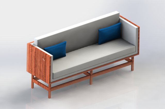 sofar chair Modelo 3D .c4d .max .obj .3ds .fbx .stl .blend 