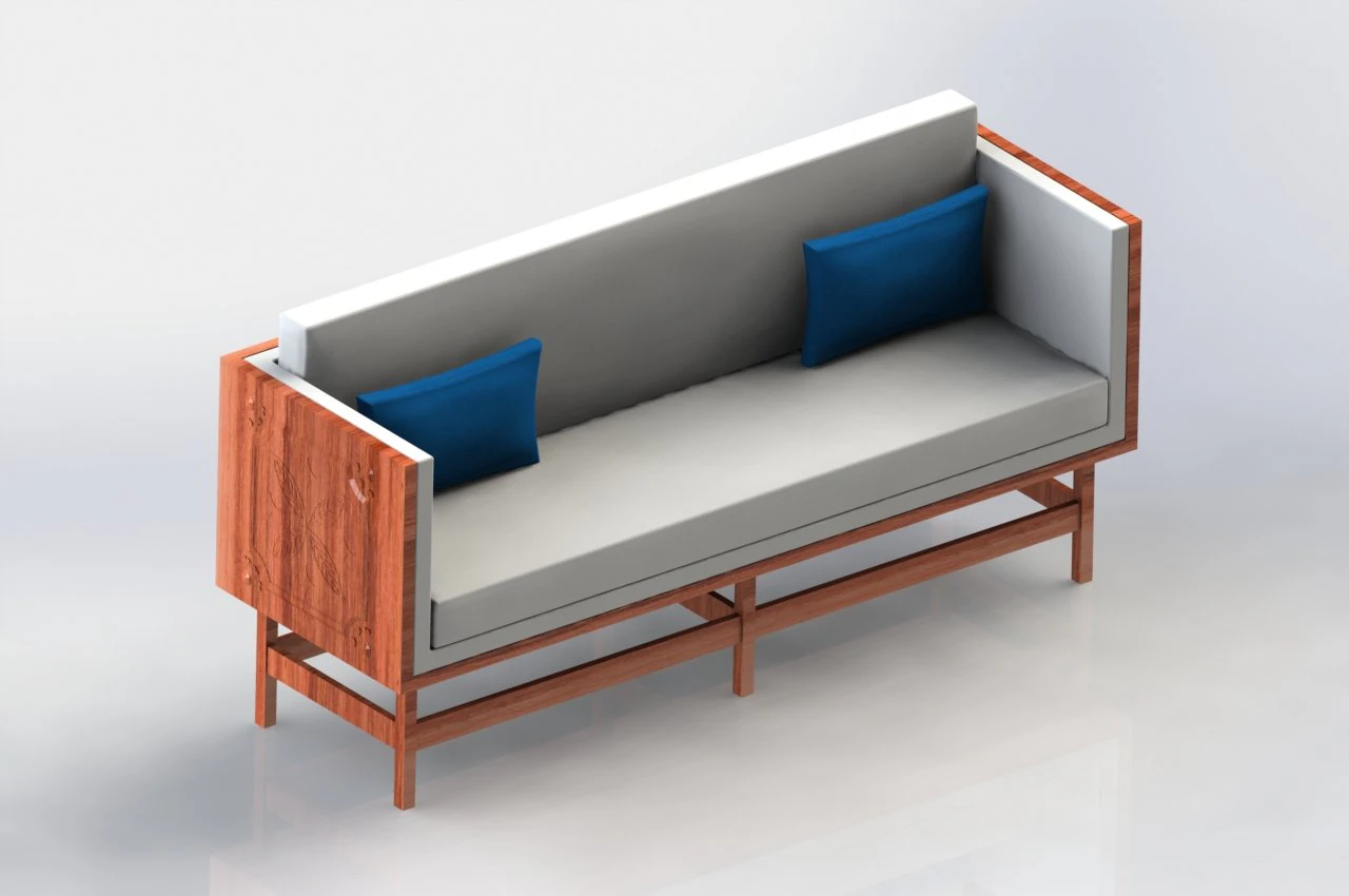 sofar chair 3D Model .c4d .max .obj .3ds .fbx .stl .blend 