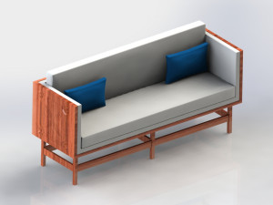 sofar chair Modelo 3D