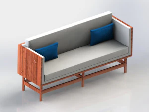 索法尔椅 3D 模型