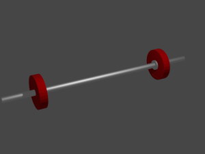 dumbbells Modèle 3D
