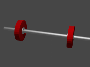 dumbbells Modèle 3D