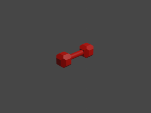 dumbbells Modèle 3D