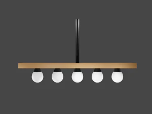 подвесная лампа 3D Модель