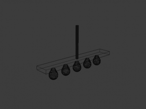 hanging lamp 3D 모델