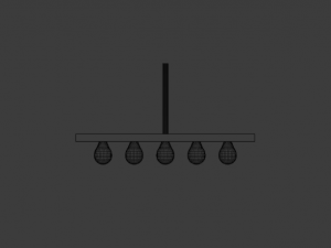 hanging lamp 3D 모델
