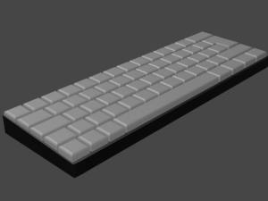 Keyboard 60 3D 모델