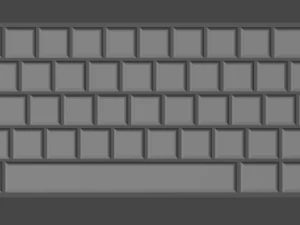 Keyboard 60 3D Model