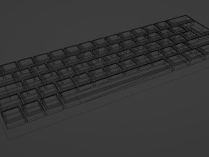 Keyboard 60 3D 모델