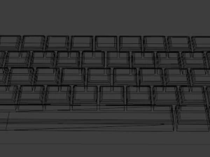 Keyboard 60 3D Model