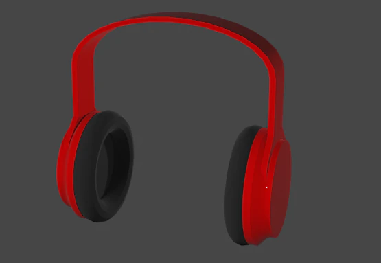 Headset 3D Model .c4d .max .obj .3ds .fbx .stl .blend 