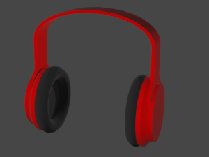 Headset Modelo 3D