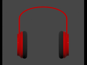 Headset 3D-Modell