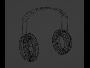 Headset 3D-Modell
