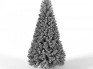 christmas tree 9 feet 3D Model