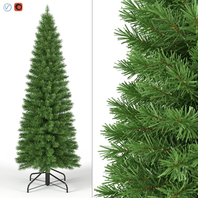 christmas tree 4 feet Modèle 3D .c4d .max .obj .3ds .fbx .stl .blend 