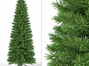 christmas tree 4 feet 3D Model