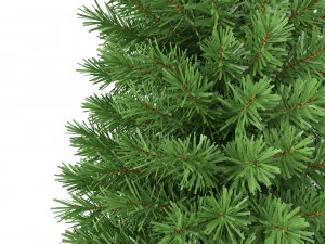 christmas tree 4 feet 3D Model