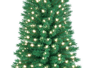 christmas tree 6 feet with lights 3D Modell