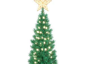 christmas tree 6 feet with lights 3D Model