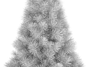 christmas tree 5 feet with multicolor lights Modelo 3D