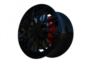 car rim pack 3Dモデル