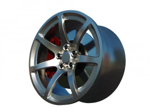 car rim pack 3D Model