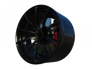 car rim pack 3D Model