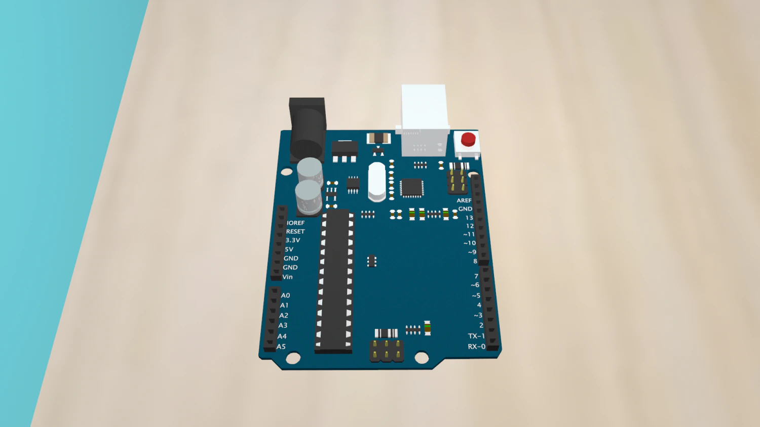 arduino uno 3D Model .c4d .max .obj .3ds .fbx .stl .blend