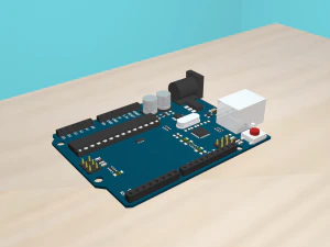 arduino uno 3D Model