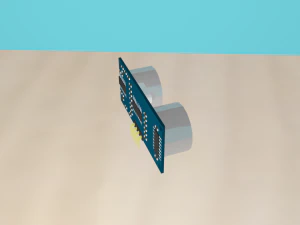 ultrasound sensor 3D Model