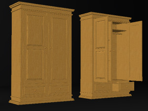 wood 3D Model