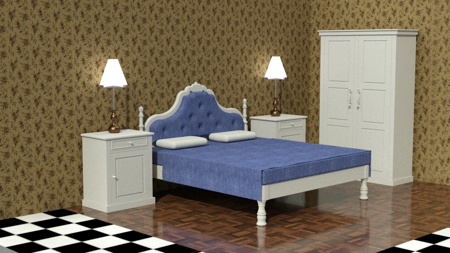 furniture 3D Model .c4d .max .obj .3ds .fbx .stl .blend 