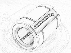 linear bearing 3D Model