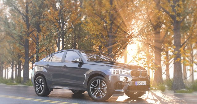 suv x6m product modeling and rendering 3D Модель .c4d .max .obj .3ds .fbx .stl .blend 