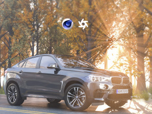 suv x6m product modeling and rendering 3D Модель