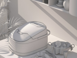 photographic rendering of rice cooker Modèle 3D