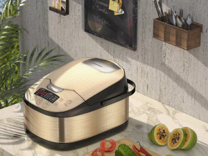 photographic rendering of rice cooker 3D Model