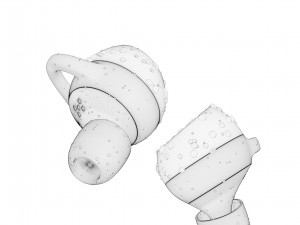 headset ing and rendering 3D 模型