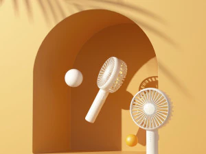 modellazione e rendering di prodotti per fan Modello 3D