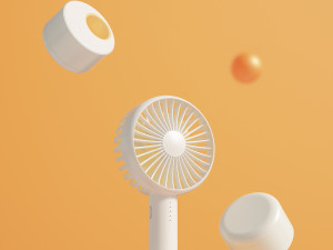 fan product modeling and rendering 3D मॉडल
