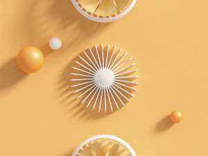 fan product modeling and rendering 3D Model
