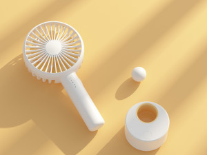 fan product modeling and rendering 3D मॉडल