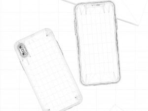 the silicone mobile phone shell ing and rendering 3D मॉडल