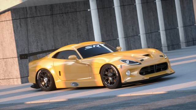 silicon snake roadster modeling and rendering 3D Модель .c4d .max .obj .3ds .fbx .stl .blend 
