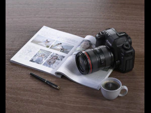 eos camera modeling and rendering 3D Model